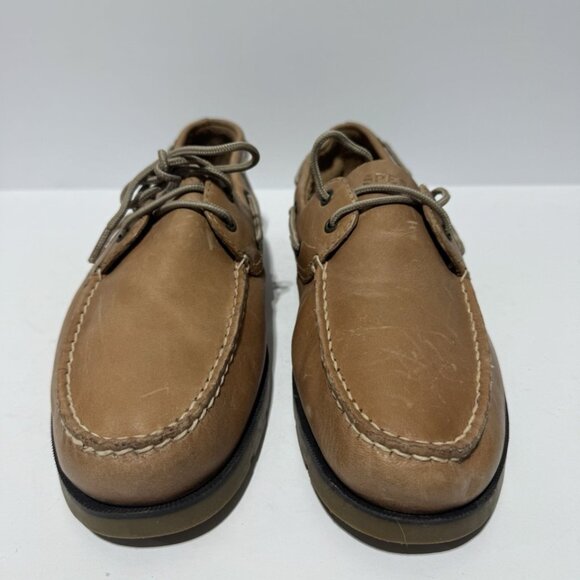 Sperry Mens Authentic Original Boat Shoes Tan Size 12 M